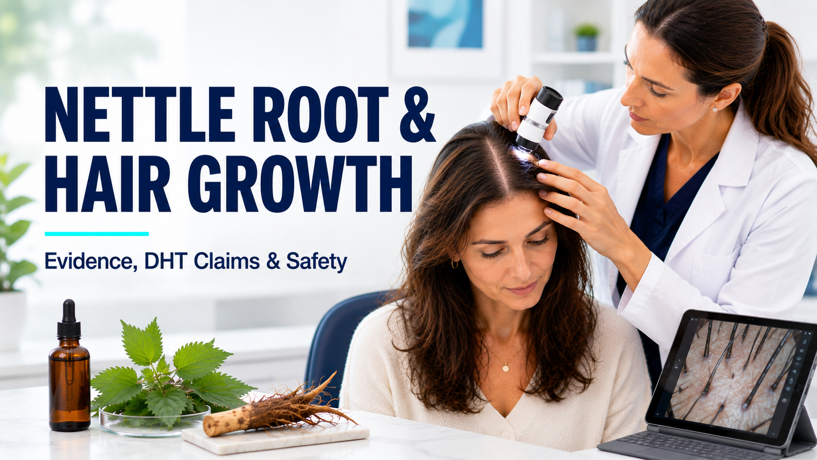 How Nettle Root Extract Boosts Hair Growth in Hair Regrowth Serum